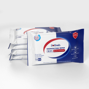 Toallitas de manos antibacterianas desechables de fábrica OEM para la limpieza y desinfección