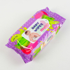 Toallas húmedas de bebé desechables Venta caliente orgánica 80 PCS Bolsas OEM GSM