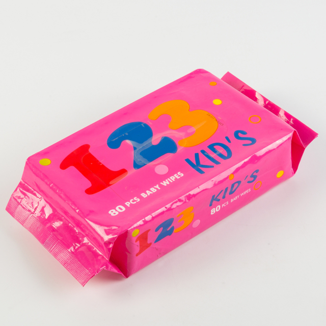 Factory Venta directamente OEM marca 80pcs toallitas húmedas para bebés a granel sin perfume