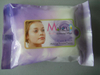 Fábrica al por mayor 20pcs Toallitas faciales Magno de maquillaje Cleaning Wipes Label de etiqueta privada personalizada