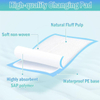 Enfermería para adultos de alta absorción ecológica desechable bajo almohadillas 60*90cm