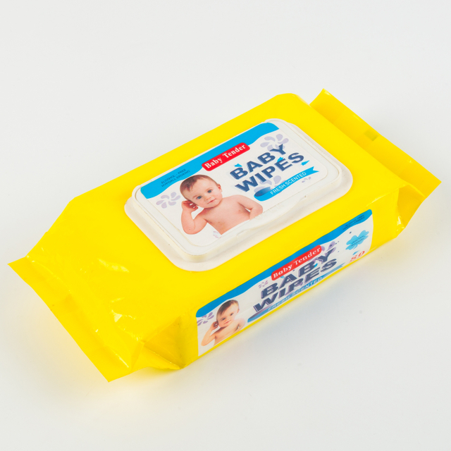 Fragancia de cuidado suave personalizado Fragancia libre de agua recién nacida Tinuas húmedas húmedas