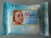 Fábrica al por mayor 20pcs Toallitas faciales Magno de maquillaje Cleaning Wipes Label de etiqueta privada personalizada