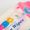 COMPLETAS COMENDIDAS DE 100 piezas de 100 piezas ABC Higiene de tela de tela para bebés