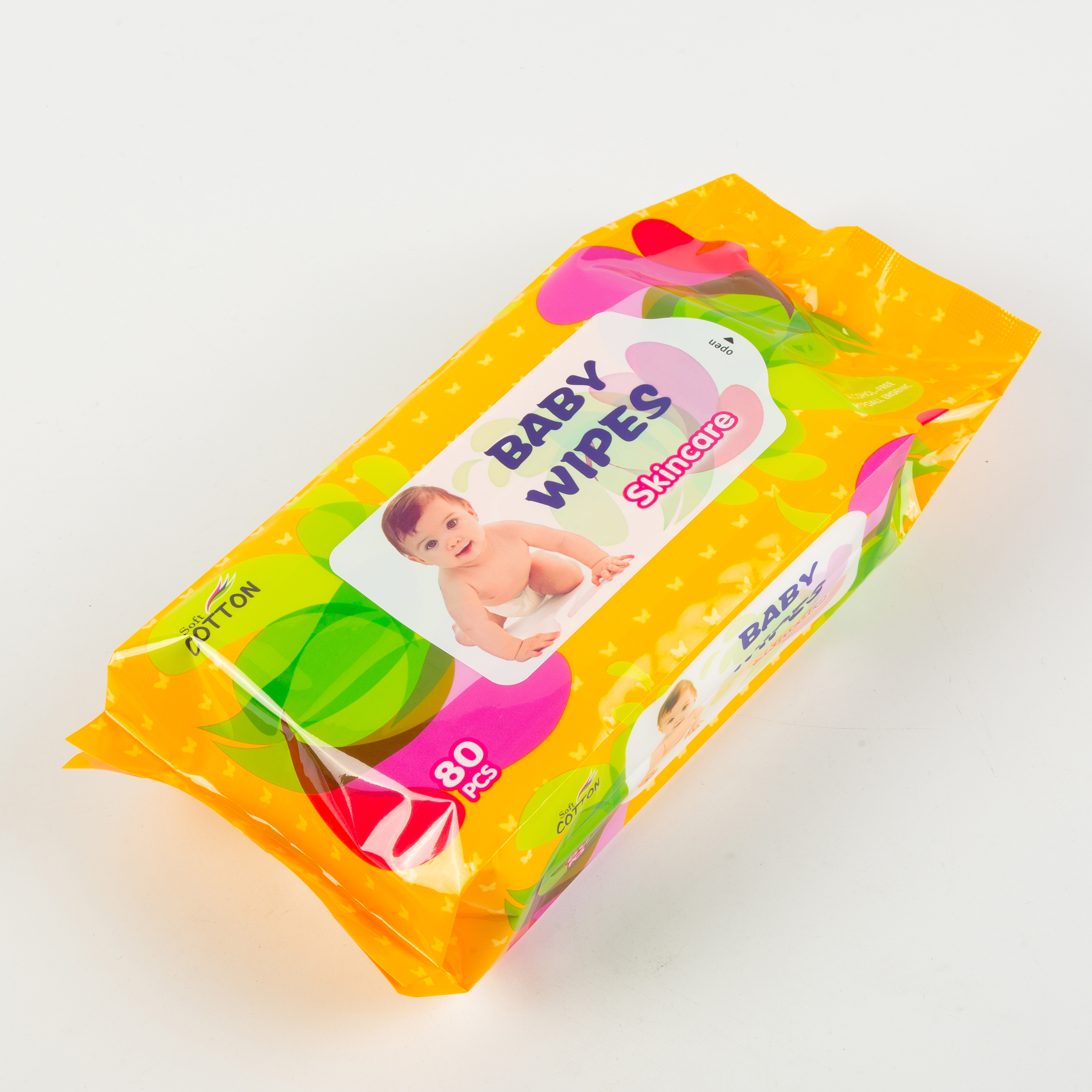 Desechable una vez que use limpieza de alta calidad, limpieza cómoda para bebés húmedos para bebés