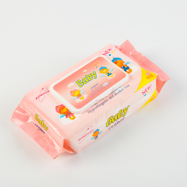 Toallitas de agua de limpieza de alta calidad de algodón suave para bebés