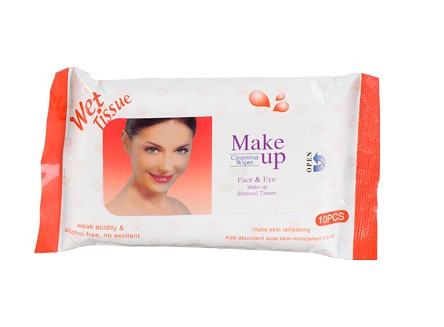 Factory proporciona directamente las toallitas de maquillaje de maquillaje facial de etiqueta privada OEM personalizada